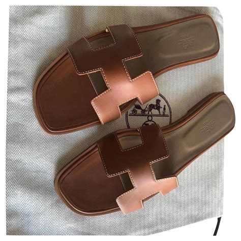 Hermes oran sandals men